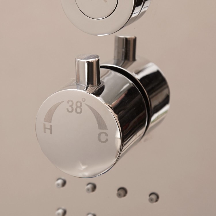 Luxury Thermostatic Shower Tower Panel - Trembor Range