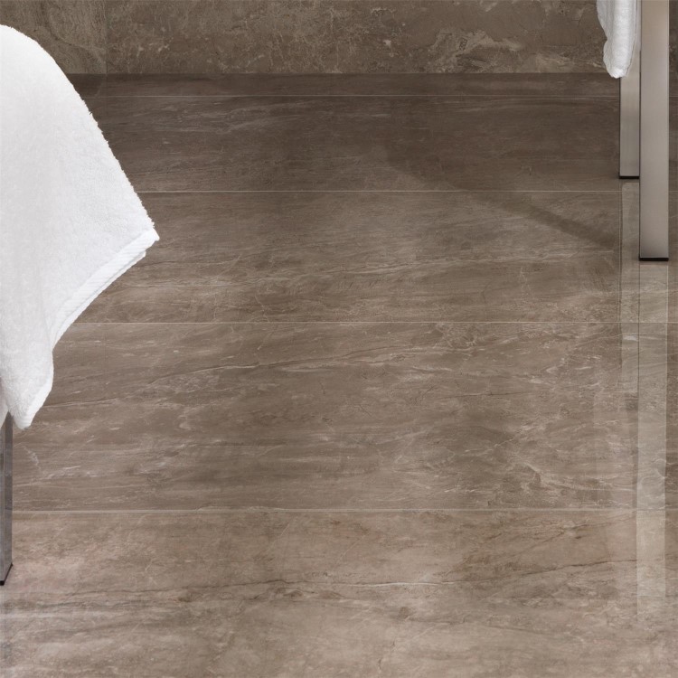 Marmi Emperador Tuana Rectified Wall/Floor Tile