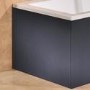 Cuba Grey 700mm Bath End Panel with Adjustable Height 