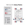 Triton T80Z Easi-Fit White 9.5kW Electric Shower