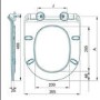 GRADE A1 - Soft Close Toilet Seat - Slim Design - Designer