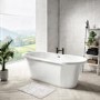 GRADE A1 - Venice Freestanding Bath Double Ended - 1670 x 730mm