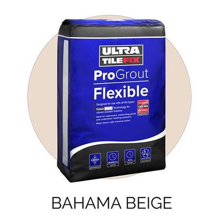 UltraTileFix ProGrout Flexible Bahama Beige 3kgs 