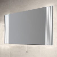 800 x 500mm Back Lit Illuminated LED Mirror - Poppy
