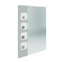 700 x 500mm Illuminated Mirror - Gemini 