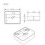 Rectangular Countertop Basin 505mm - Berlin