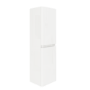 Wall Hung Tall Boy Storage Unit 1400mm - White Gloss - Portland