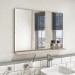 Rectangular Oak Mirror With Shelf 650 x 900mm - Boston