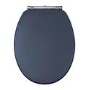 Nottingham Indigo Blue Toilet Seat for Close Coupled & Back to Wall Toilets