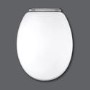 GRADE A1 - Nottingham White Soft Close Toilet Seat - High & Low Level Toilets