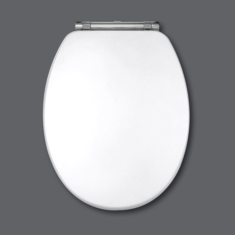 GRADE A1 - Nottingham White Soft Close Toilet Seat - High & Low Level Toilets