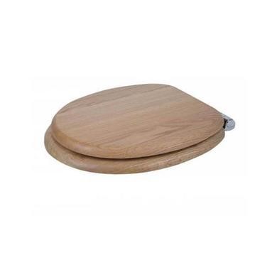 Flexi Fix Rutland Solid Oak Soft Close Toilet Seat