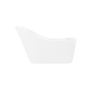 GRADE A2 - Newport Freestanding Bath Single Ended Slipper - 1530 x 715mm