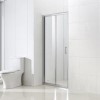760mm Bi Fold Shower Door - Vega