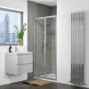 Bi-Fold Shower Door 800 - 4mm Glass - Vega
