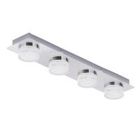 Amalfi 4 light Bar LED Flush Chrome Ceiling light Amalfi 4 light Bar LED Flush Chrome Ceiling light