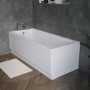 GRADE A2 - Rutland Square Single Ended Bath - 1600 x 700mm