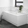 GRADE A2 - Chiltern Square Double Ended Bath - 1700 x 700mm