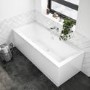 GRADE A2 - Chiltern Square Double Ended Bath - 1700 x 700mm