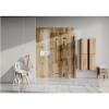 Rustic Oak PVC Shower Wall Panel - 2400 x 1200mm