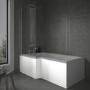 GRADE A2 - 1700mm L Shaped Acrylic Bath Front Panel - Lomax