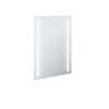 Rectangular LED Bathroom Mirror with Demister 500 x 700mm - Capella