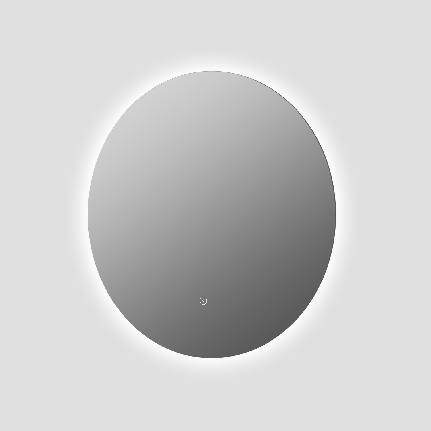 Round LED Bathroom Mirror with Demister 800mm Luna BeBa_24919