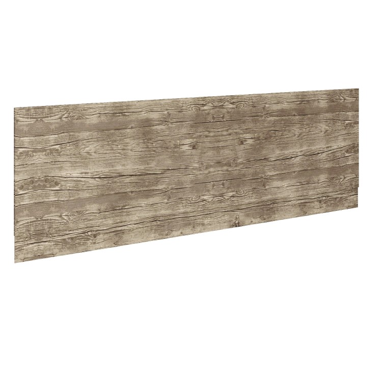 1700mm Wood Effect Bath Front Panel - Ashford
