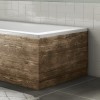 700mm Wooden Wood Effect Bath End Panel - Ashford