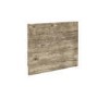 800mm Grey Wood Grain End Bath Panel - Ashford
