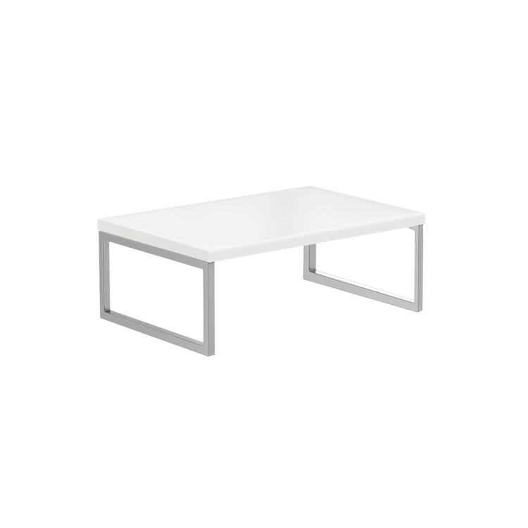 600mm White Countertop Basin Shelf Only - Lund