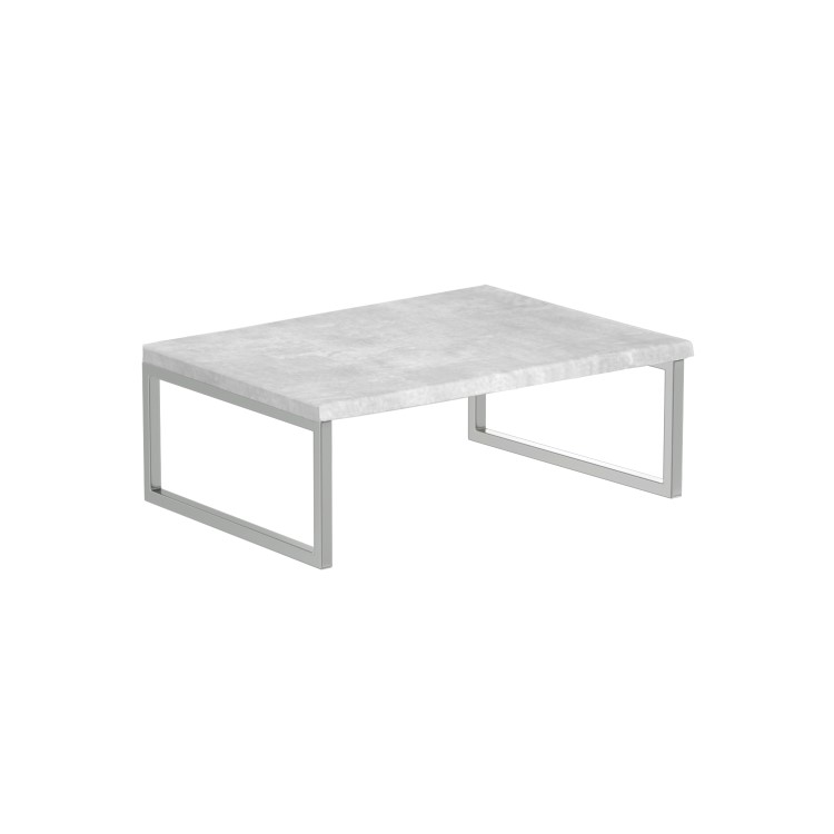 600mm Concrete Effect Countertop Basin Shelf Only - Lund