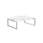 600mm Marble Effect Countertop Basin Shelf Only - Lund