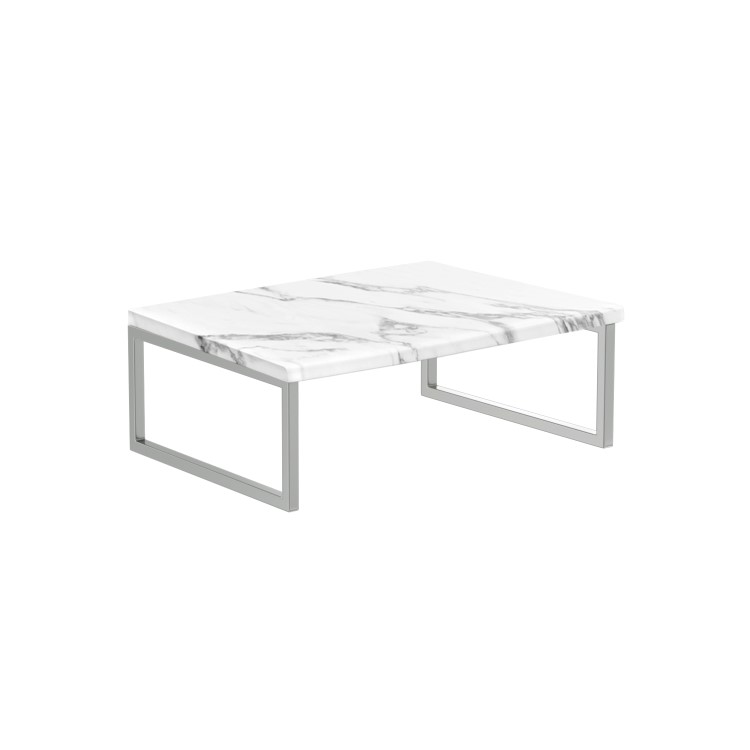 GRADE A1 - Lund 600mm Vanity Shelf Marble Effect