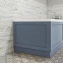 Baxenden Wooden Matt Blue 750mm End Bath Panel