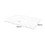 Rectangular Low Profile Shower Tray White Sparkle 1600 x 900mm - Slim Line