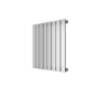 Chrome Horizontal Single Panel Radiator 600 x 604mm - Mojave
