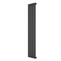 GRADE A2 - 1600mm x 300mm Single Panel Anthracite Vertical Radiator - Mojave