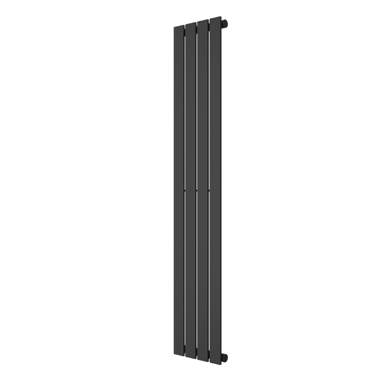 GRADE A2 - 1600mm x 300mm Single Panel Anthracite Vertical Radiator - Mojave