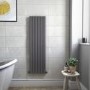Anthracite Vertical Single Panel Radiator 1600 x 452mm - Mojave