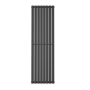 Anthracite Vertical Single Panel Radiator 1600 x 480mm - Margo