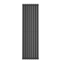 GRADE A2 - Anthracite Vertical Double Panel Radiator 1600 x 480mm - Margo