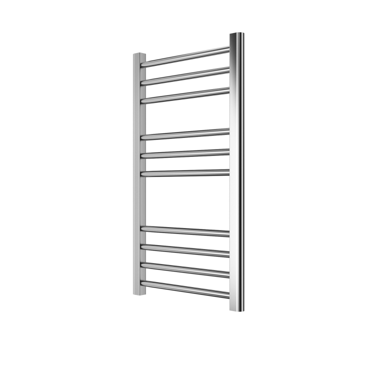 Chrome Heated Towel Rail Radiator 800 x 450mm - Sahara