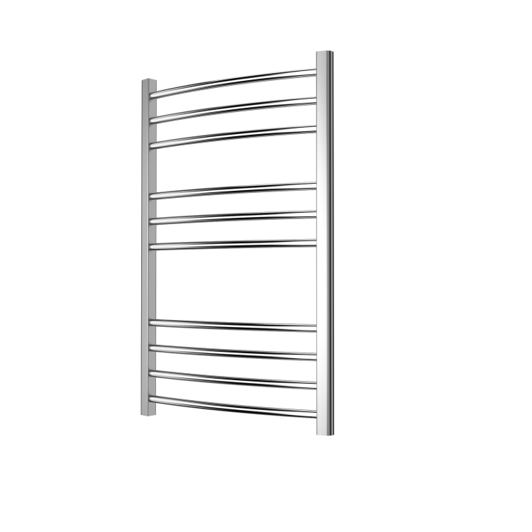 Chrome Heated Towel Rail Radiator 800 x 500mm - Gobi