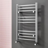 Chrome Heated Towel Rail Radiator 800 x 600mm - Gobi Chrome Heated Towel Rail Radiator 800 x 600mm - Gobi