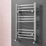 Chrome Heated Towel Rail Radiator 800 x 600mm - Gobi