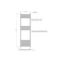 GRADE A1 - Chrome Heated Towel Rail Radiator 1600 x 500mm - Gobi