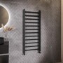 Black Towel Radiator 1200 x 500mm - Sonoran