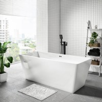 Freestanding Double Ended Bath 1585 x 690mm - Riga