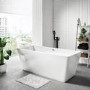 Freestanding Double Ended Bath 1585 x 690mm - Riga
